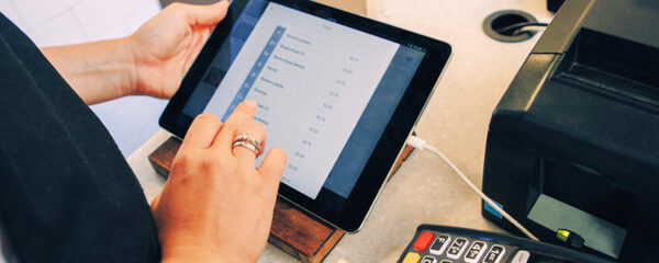 caisse enregistreuse sur Ipad
